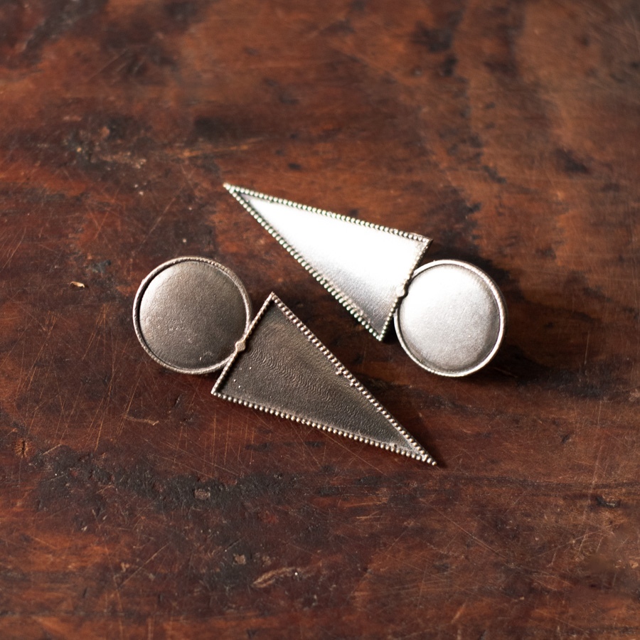 online german silver earrings