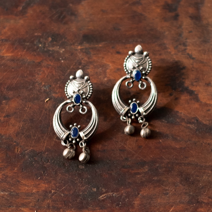 online german silver earrings
