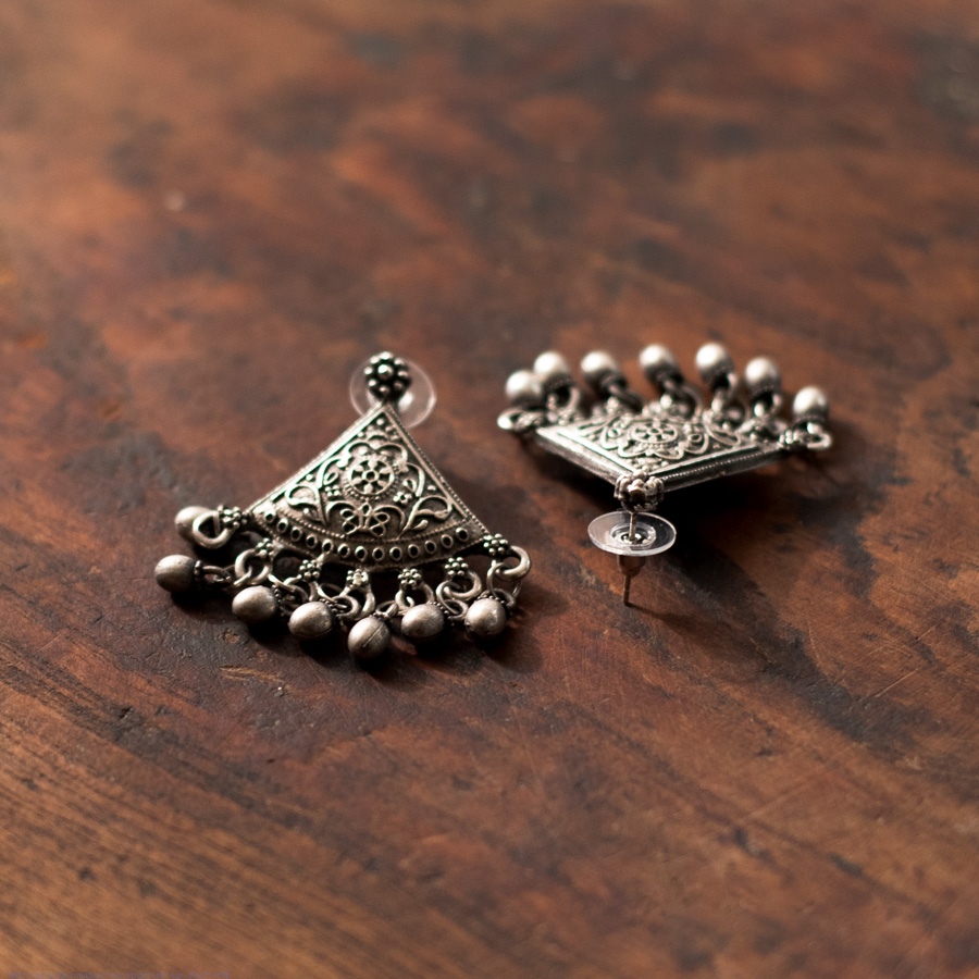 online german silver earrings