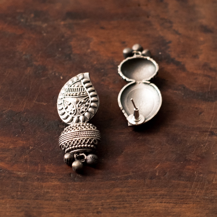 online german silver earrings