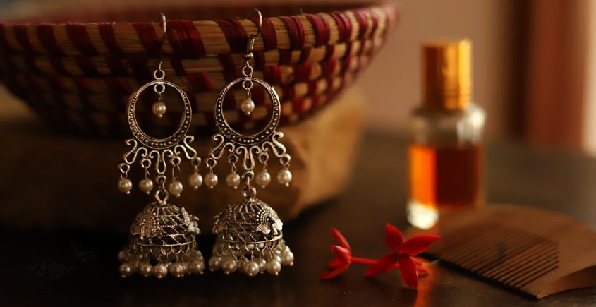 इशाना ✽ White Metal ✽ Earring 8