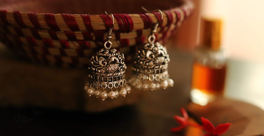 इशाना ✽ White Metal ✽ Earring 9