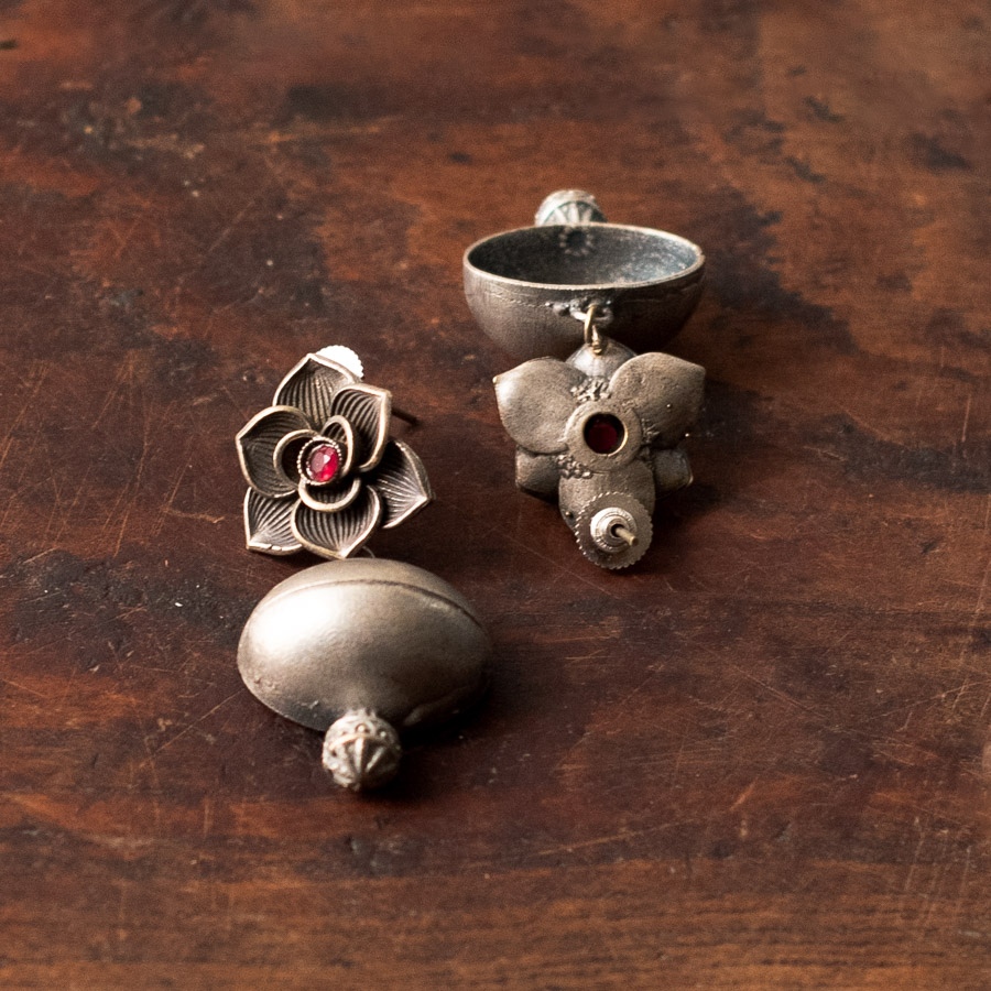 online german silver earrings