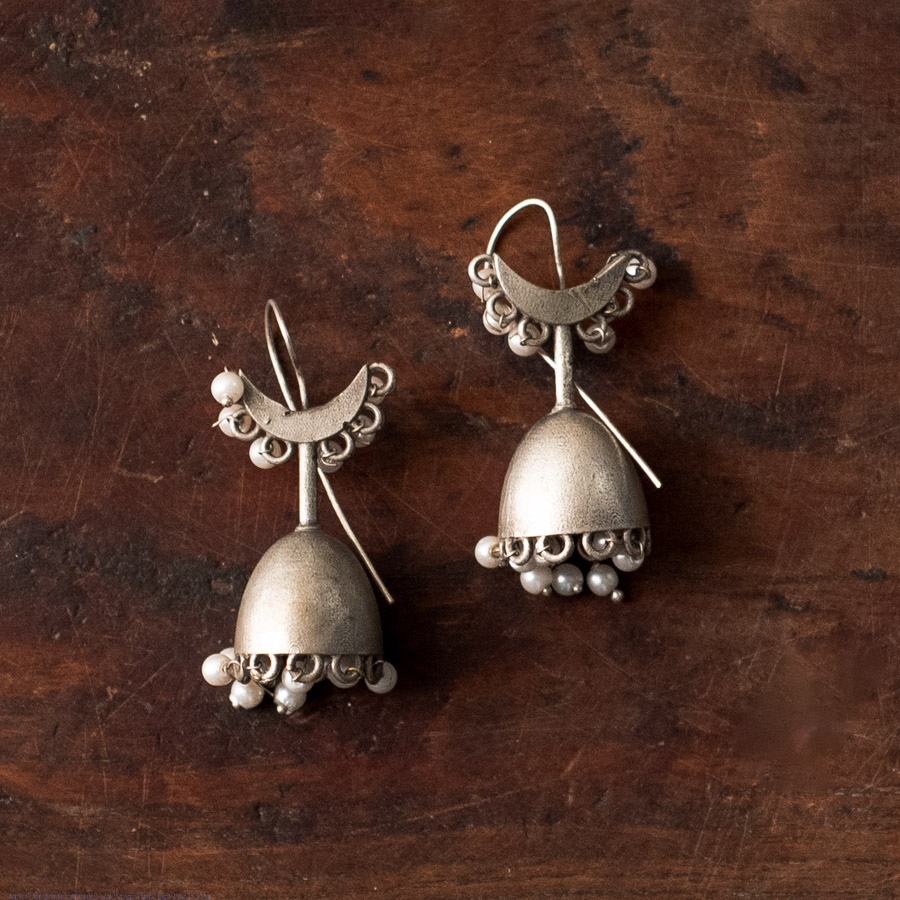 online german silver Designer earrings