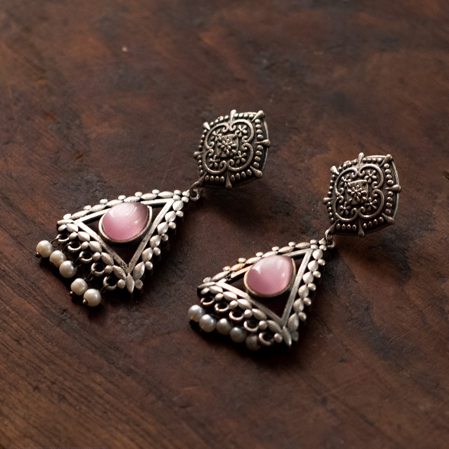 online german silver earrings