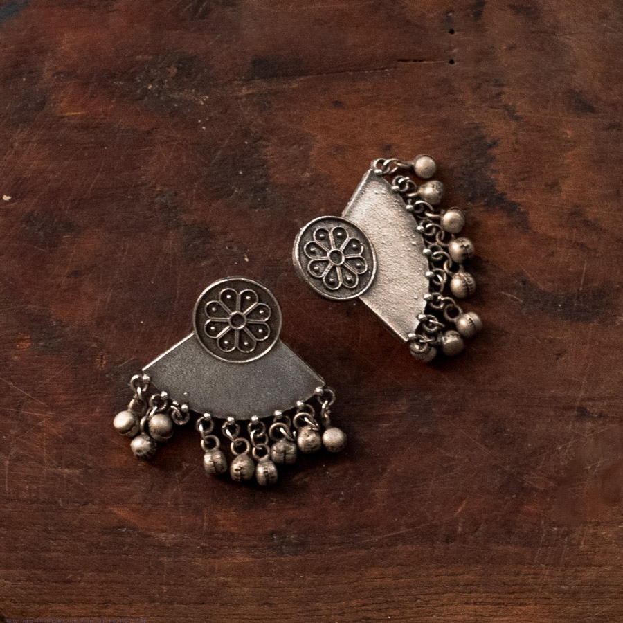 online german silver earrings