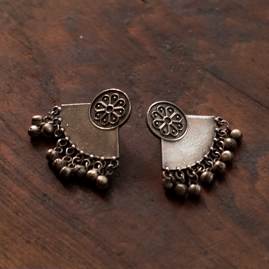online german silver earrings