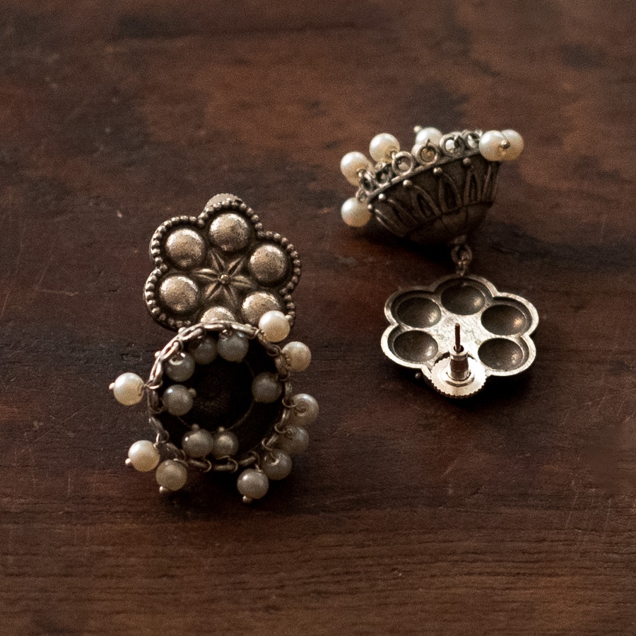 online german silver earrings