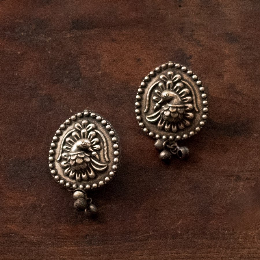 online german silver earrings