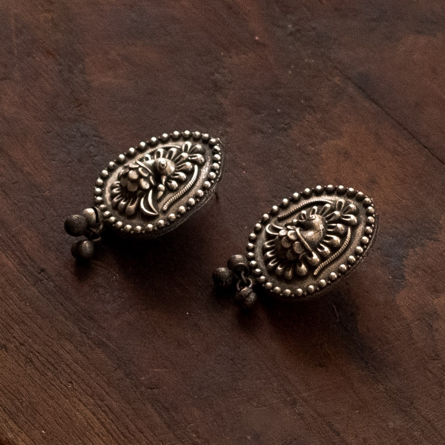 online german silver earrings