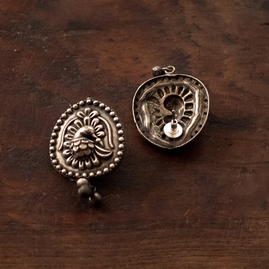 online german silver earrings