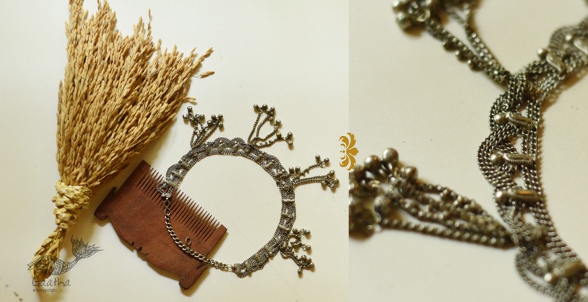 shop Vintage Jewelry - Jhalar Jhumar Choker / Necklace