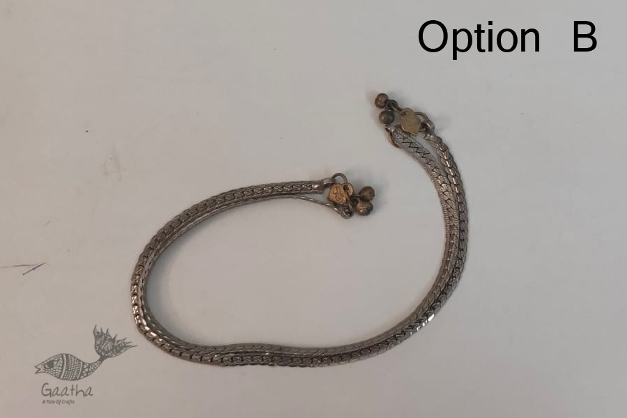 shop Vintage Jewelry - Banjara Banjara Simple Chain / Anklet (Pair)