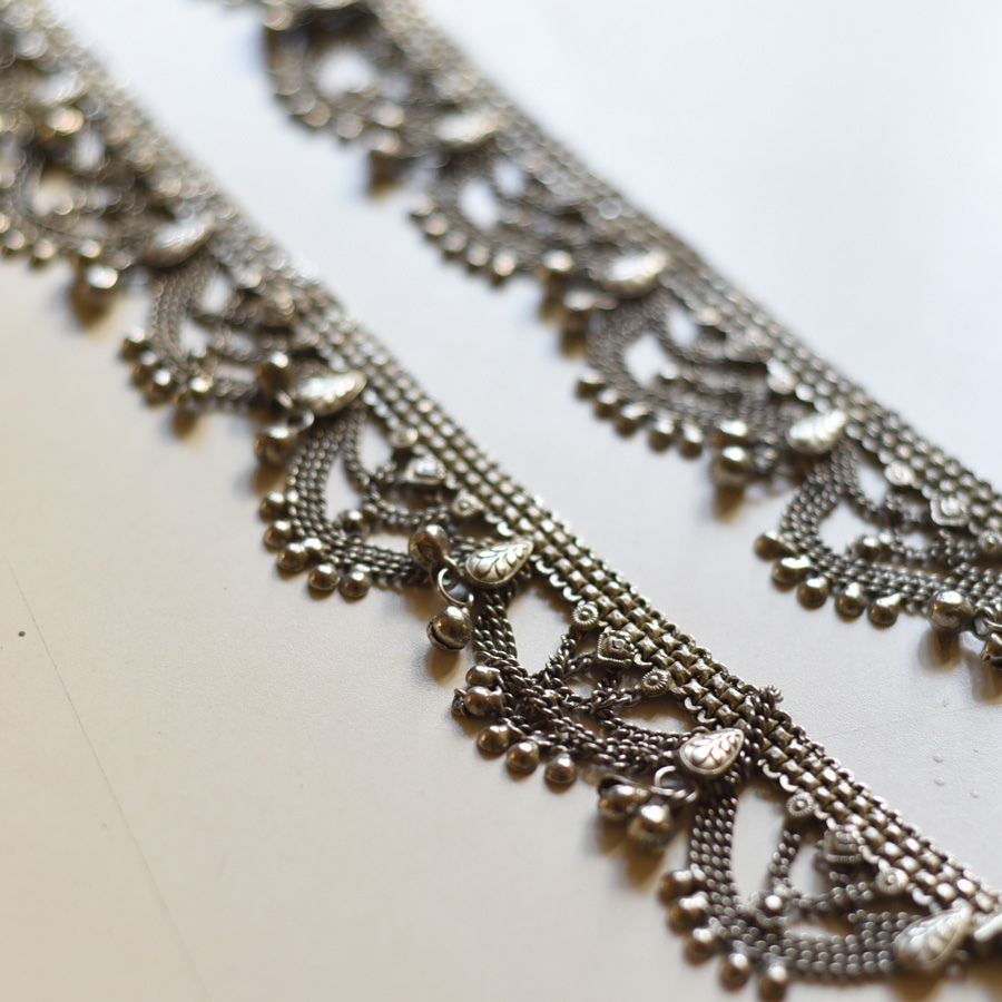 shop Handmade Traditional Jhaalar Chain Payal