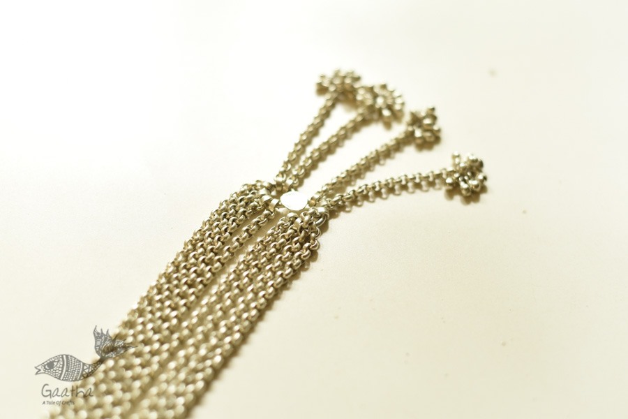 shop Handmade Long Chain Chandra Necklace