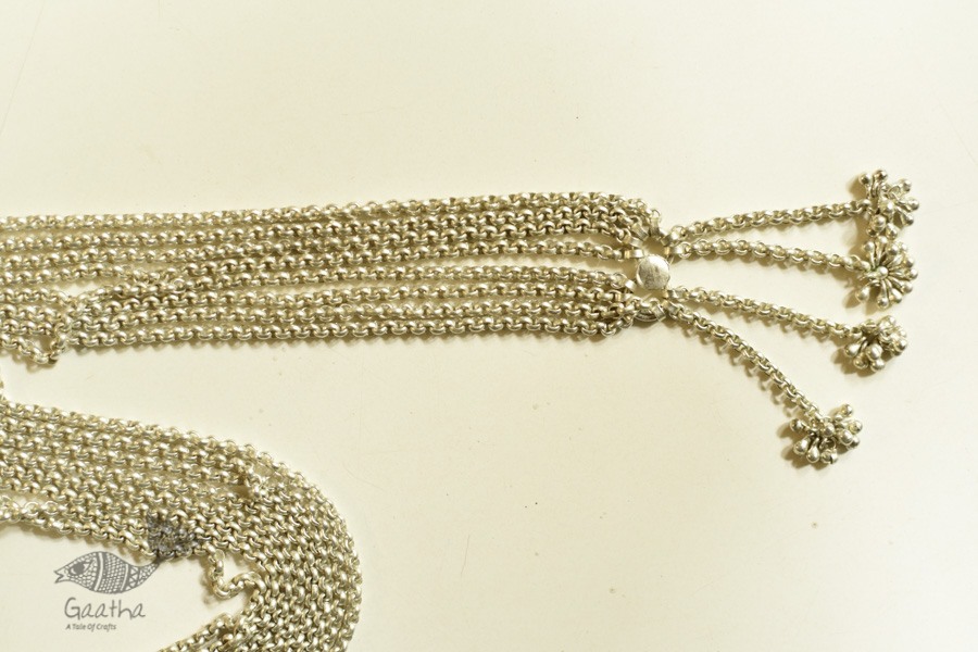 shop Handmade Long Chain Chandra Necklace