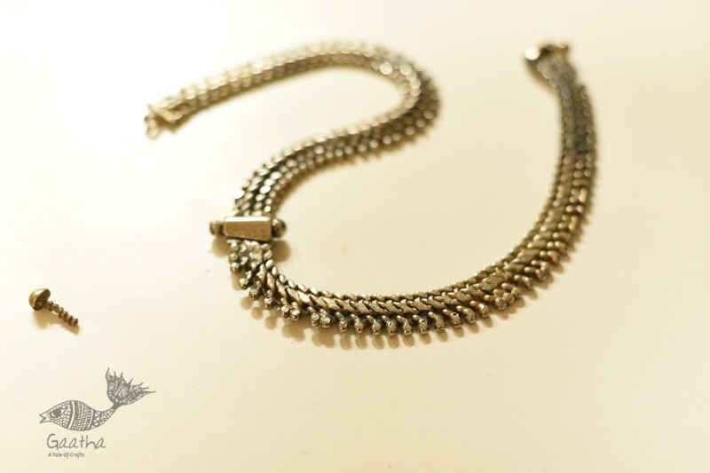 shop White Metal Payal / Payjan Pair