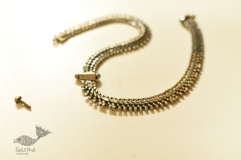 shop White Metal Payal / Payjan Pair
