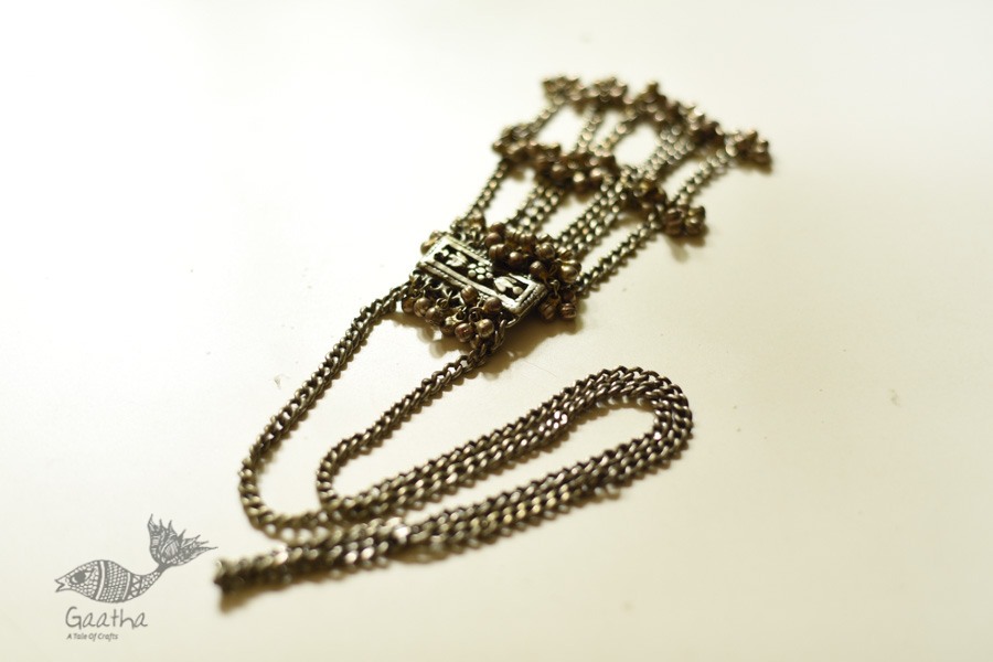 shop Handmade Tribal Jewelry - Long Vintage Necklace