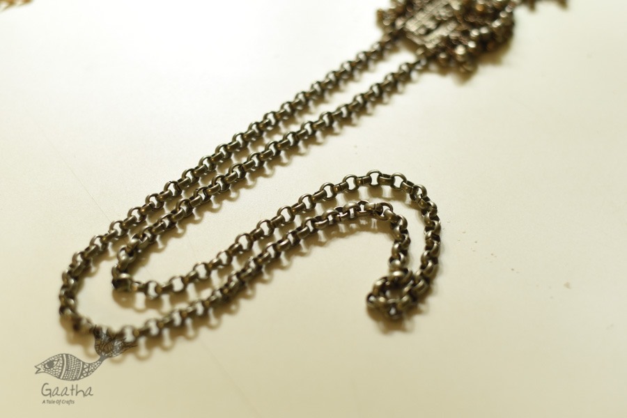 shop Handmade Tribal Jewelry - White Metal Necklace