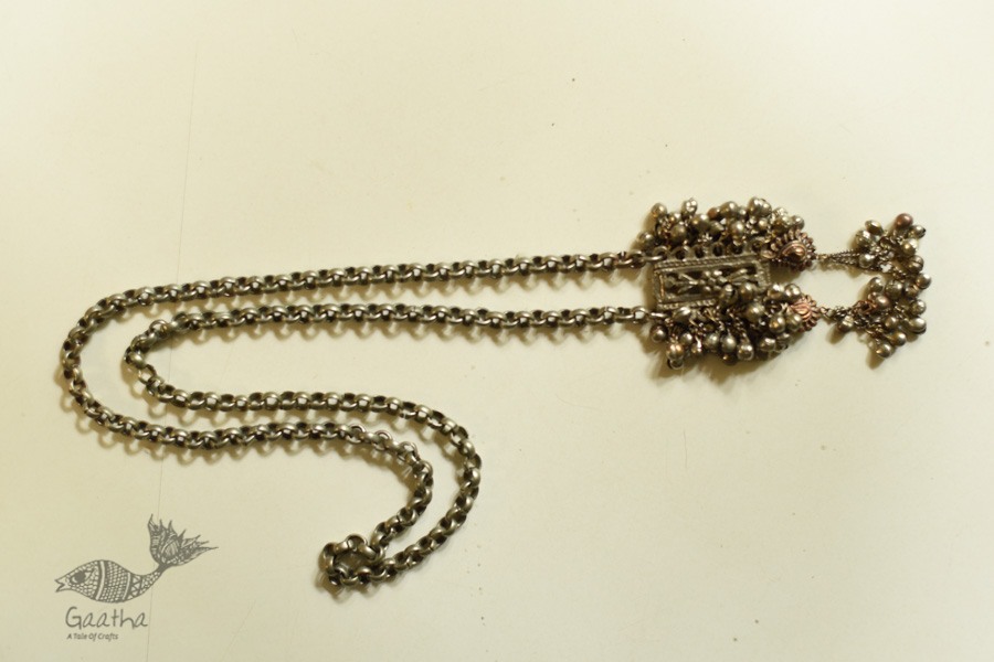 shop Handmade Tribal Jewelry - White Metal Necklace