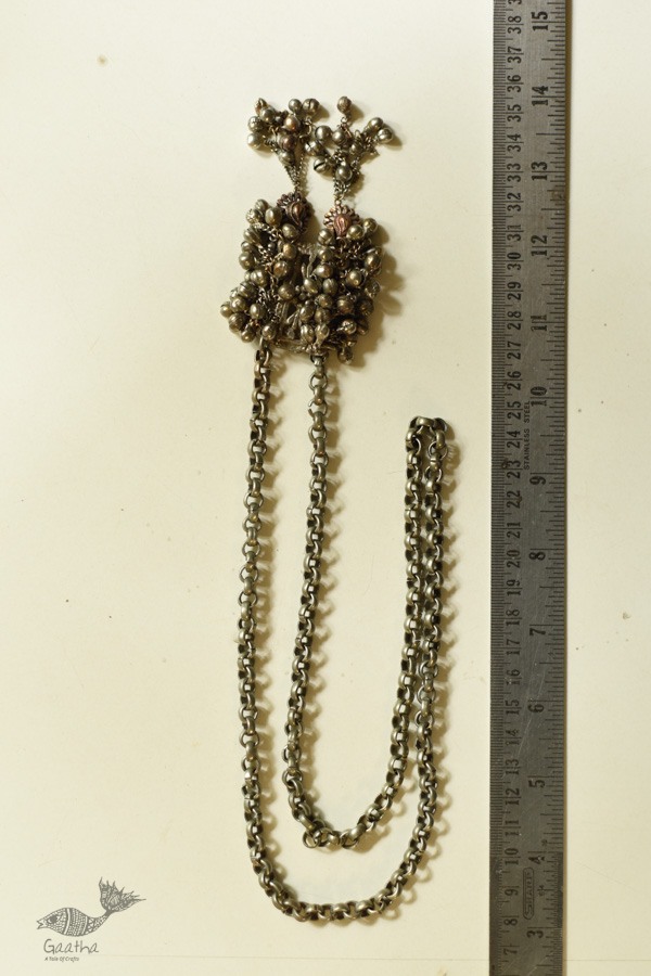 shop Handmade Tribal Jewelry - White Metal Necklace