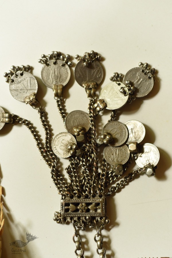 shop Handmade Antique Finish Tribal Coin  Necklace