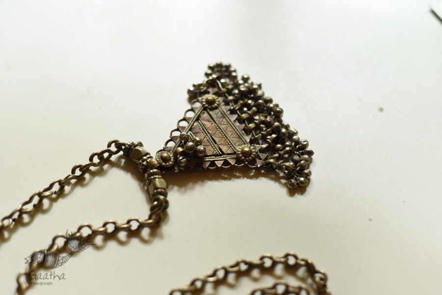 shop Handmade Antique Finish Tribal Necklace