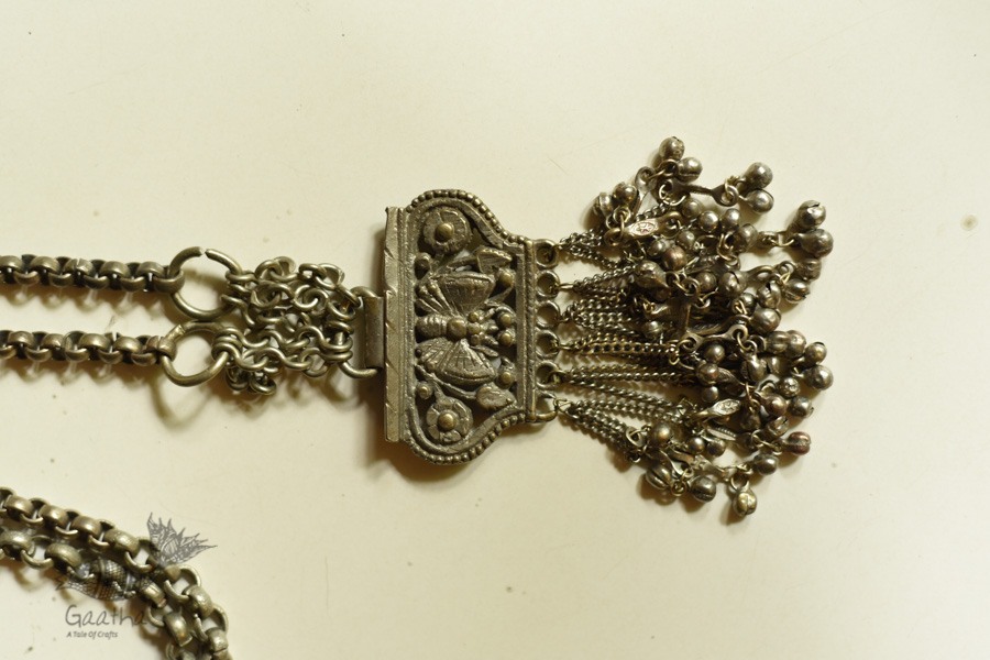 shop Antique Finish Tribal Necklace - Butterfly Pendant 