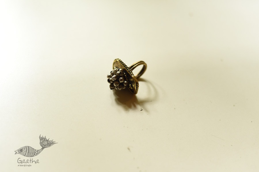 shop Handmade Vintage Jewelry - Brass Ring