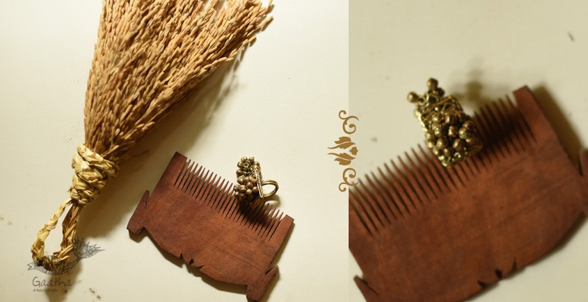 shop Handmade Vintage Jewelry - Brass Ring