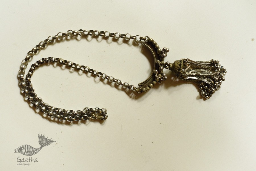 shop Handmade Vintage Jewelry - Jhumar Necklace