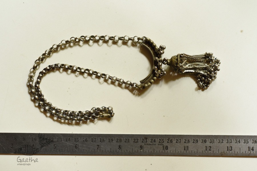 shop Handmade Vintage Jewelry - Jhumar Necklace