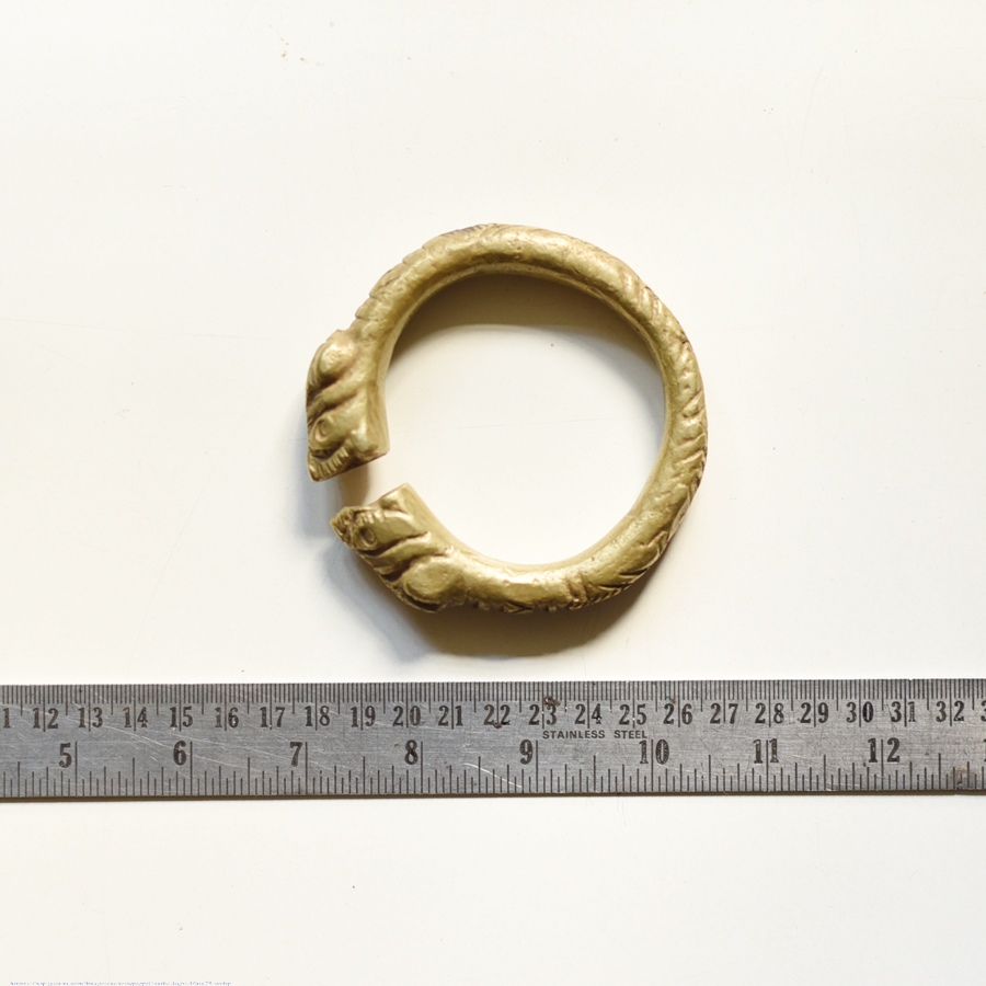 shop Vintage Brass Solid Heavy Kada