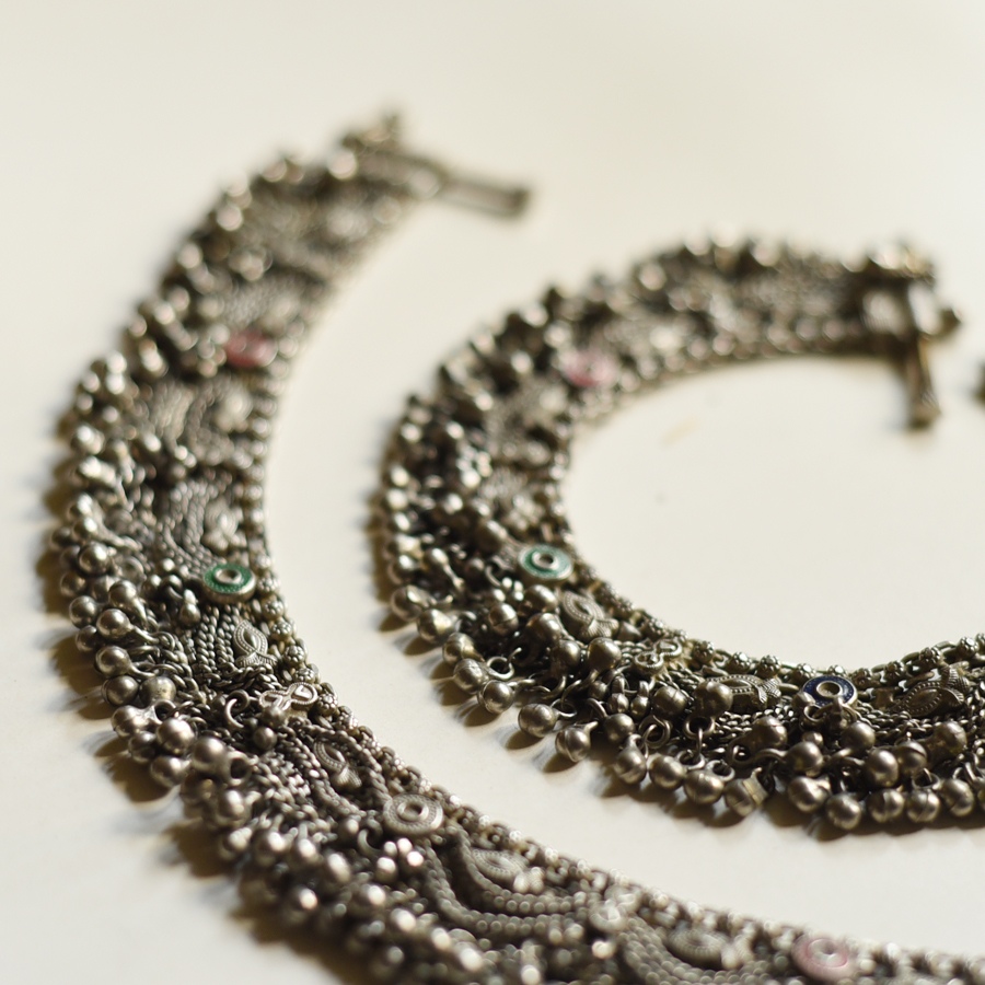 shop Jhhalar Ghungru Vintage Payal