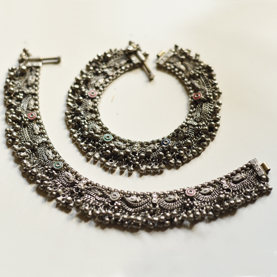 shop Jhhalar Ghungru Vintage Payal