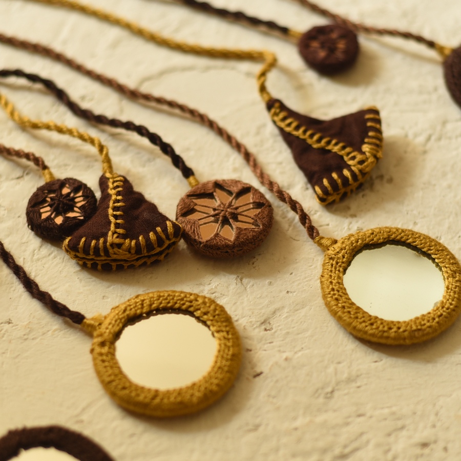 Designer Buy Banjara Hand Embroidered Necklace