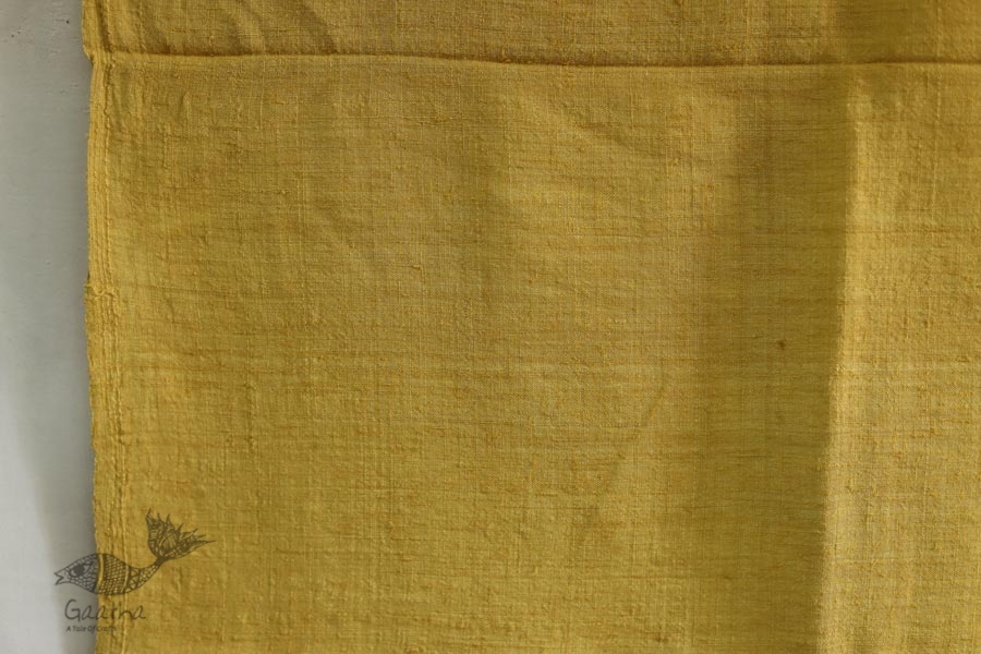 Ushna . उष्ना   ✜ Handloom . Natural Color ✜ Matka Silk Shawl ✜ 10