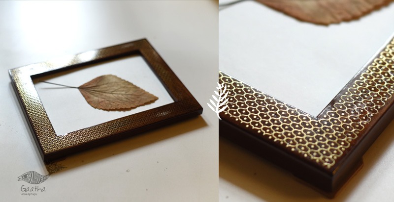 shop Wooden Brass Inlay / Tarkashi Photo Frame