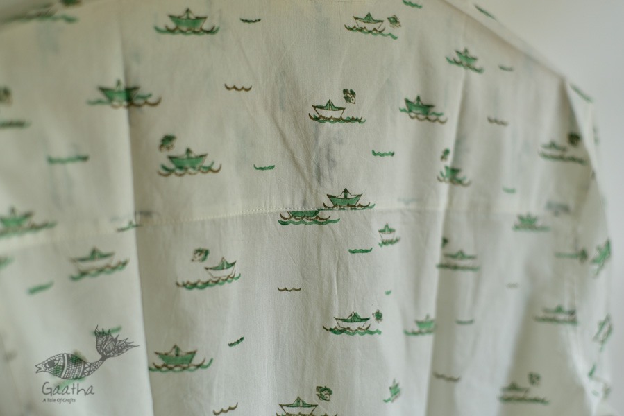 Sing of Spring ✯ Sanganeri ✯ Cotton Full Shirt ✯ 5