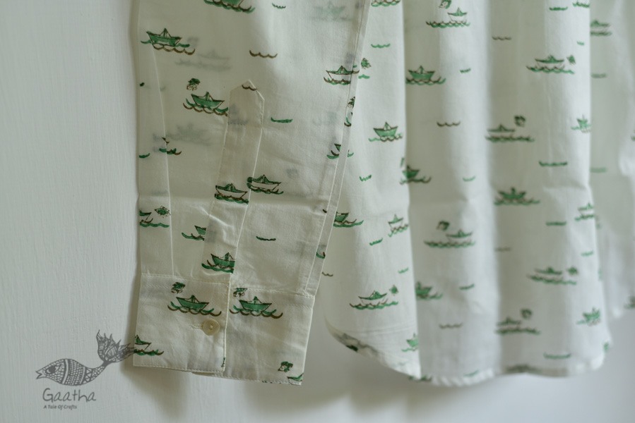 Sing of Spring ✯ Sanganeri ✯ Cotton Full Shirt ✯ 5