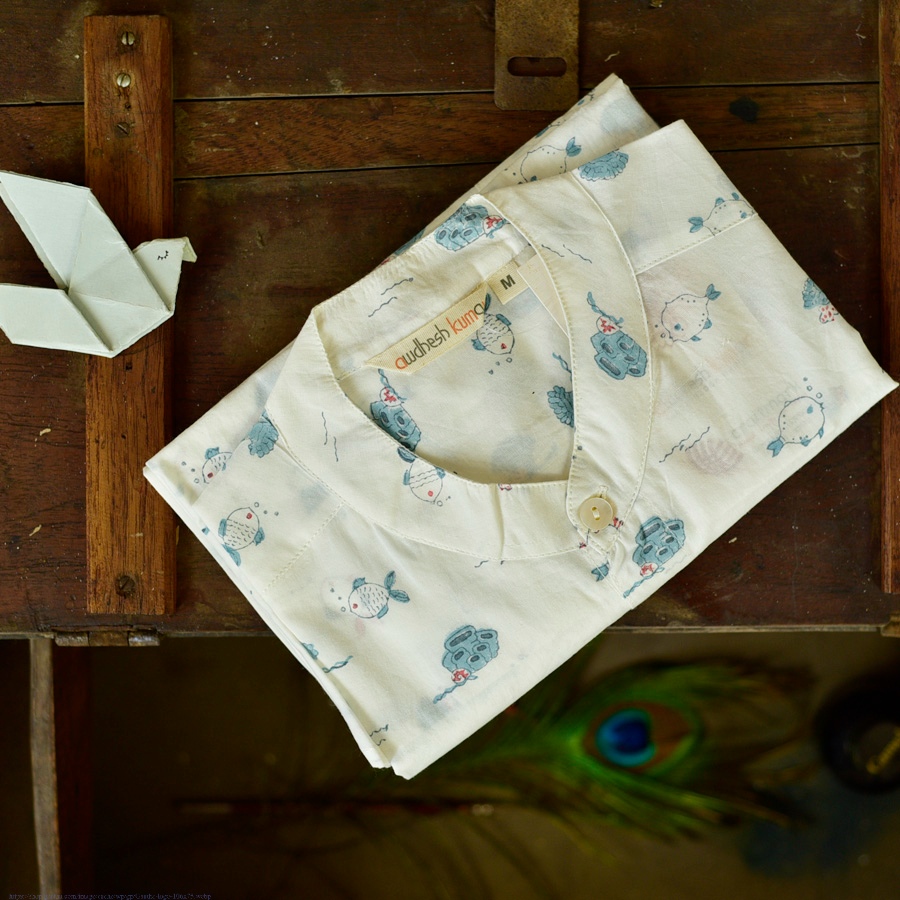 Sing of Spring ✯ Sanganeri ✯ Cotton Full Shirt ✯ 3