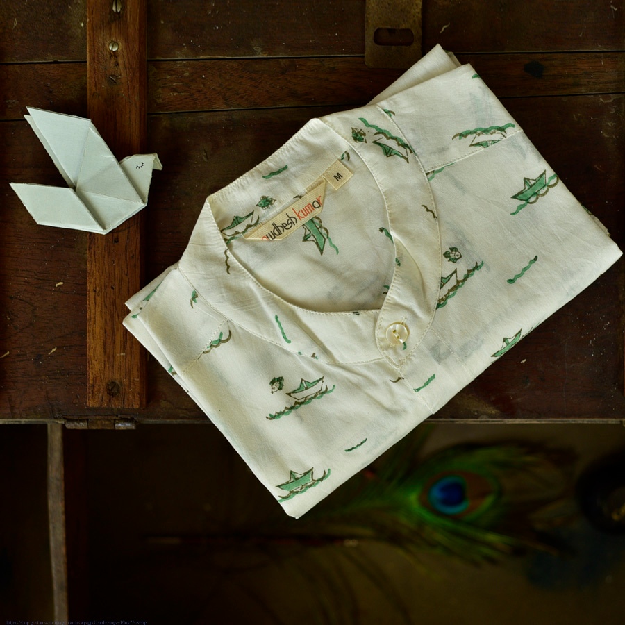 Sing of Spring ✯ Sanganeri ✯ Cotton Full Shirt ✯ 5
