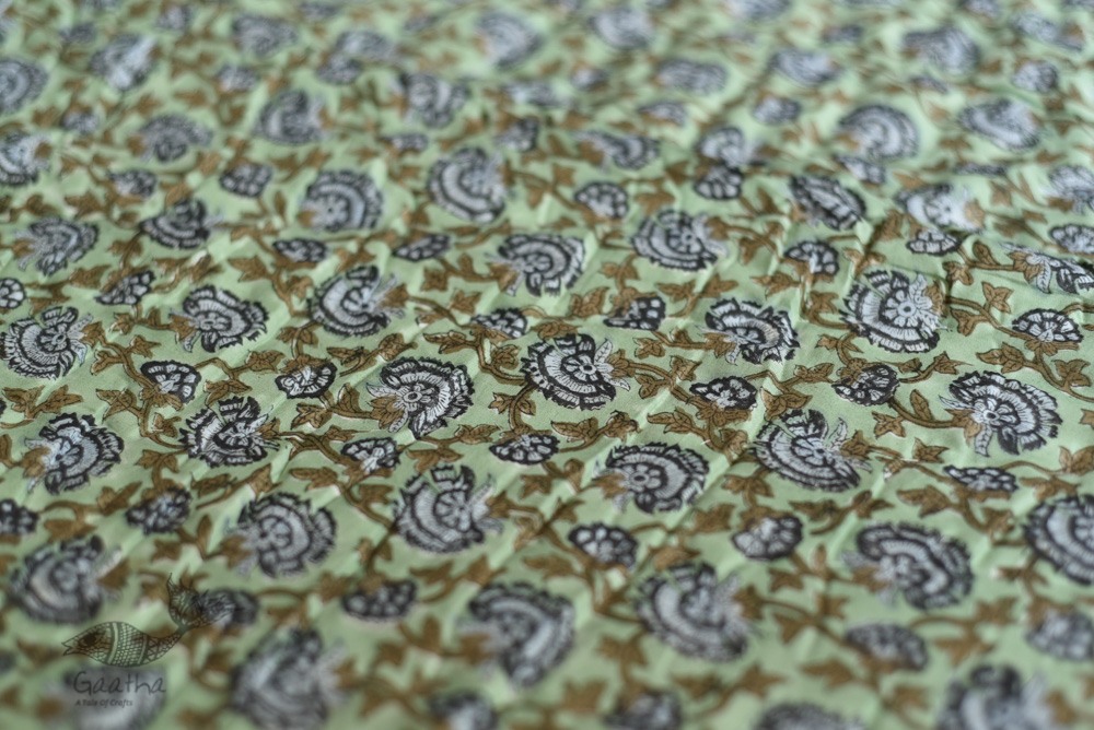 shop Pure Cotton Sanganeri Jaipuri Razai/Quilt (Single Bed)