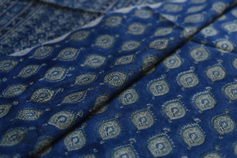 shop sanganeri block printed kota cotton saree