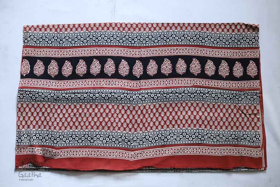 बूटी ✹ Sanganeri Block Printed Saree (Mul cotton) ✹ 1