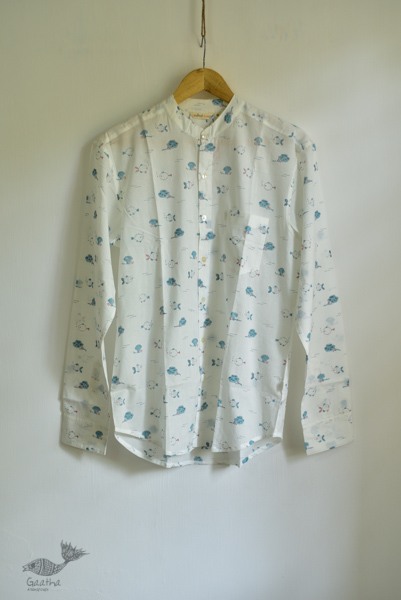 Sing of Spring ✯ Sanganeri ✯ Cotton Full Shirt ✯ 3