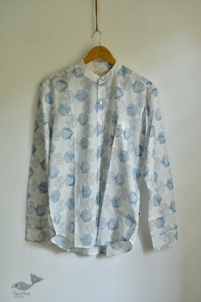 Sing of Spring ✯ Sanganeri ✯ Cotton Full Shirt ✯ 4