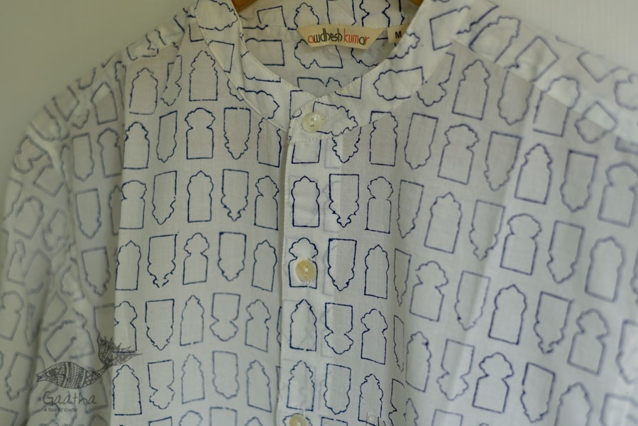 Sing of Spring ✯ Sanganeri ✯ Cotton Full Shirt ✯ 6