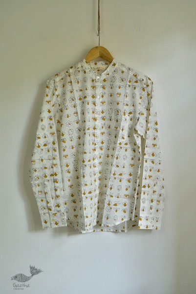 Sing of Spring ✯ Sanganeri ✯ Cotton Full Shirt ✯ 7